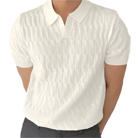 Livorno Textured Polo Shirt